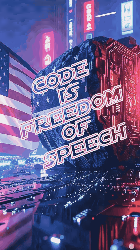 Code Is Freedom Of Speech #16